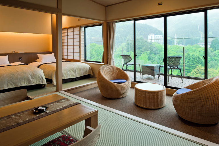 Bedroom 3, Kinugawa Kanaya Hotel, Nikkō