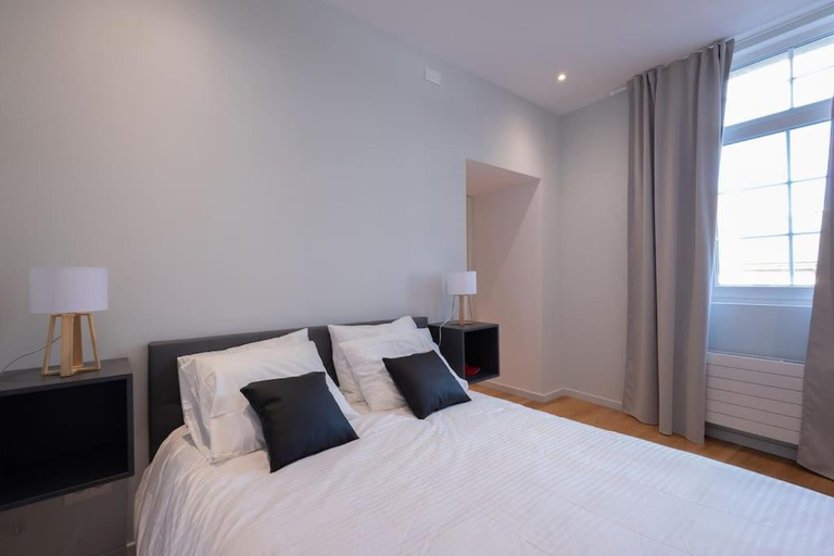 Bedroom 2, ꨄ Centre historique Visp, 6 pers, unique, Visp