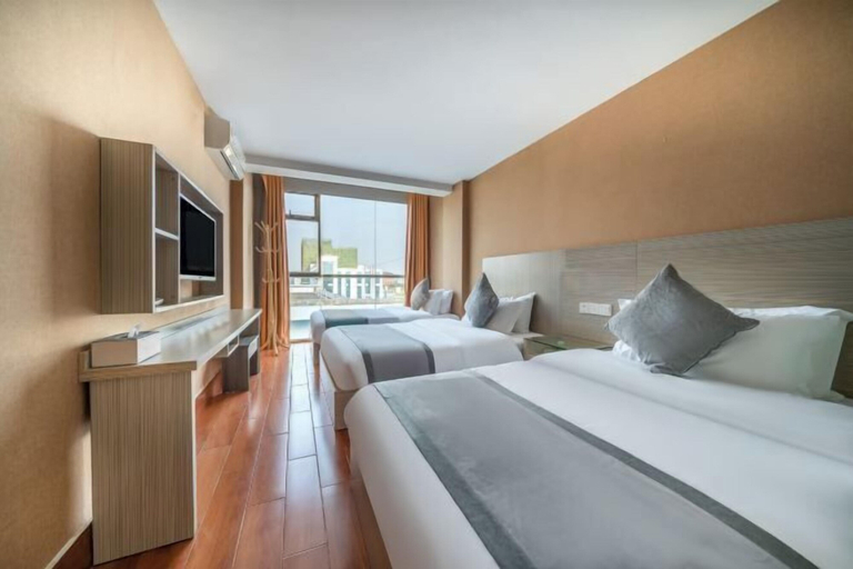 Bedroom 2, Jinxiangge Boutique Hotel, Nanning