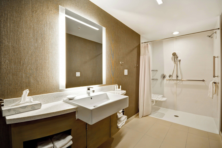 Bathroom 3, SpringHill Suites by Marriott Cincinnati Blue Ash, Cincinnati