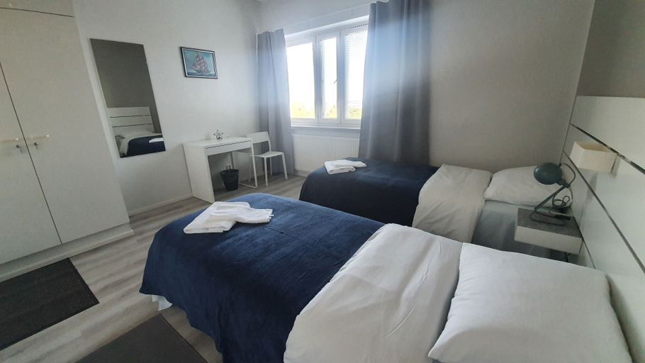 Bedroom 2, Gasthaus Vanha-Merivartioasema, Kymenlaakso