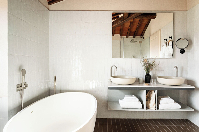 Bathroom 5, Pieve Aldina - Relais & Châteaux, Siena