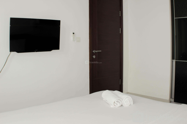 Bedroom 1, Homey 1BR Denpasar Residence Kuningan By Travelio, South Jakarta
