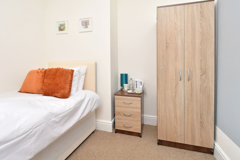 Bedroom 2, Townhouse @ Earle Street Crewe, Cheshire East