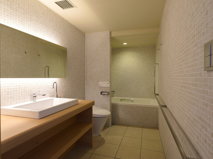 Bathroom 4, Kamikochi Lemeiesta Hotel, Matsumoto