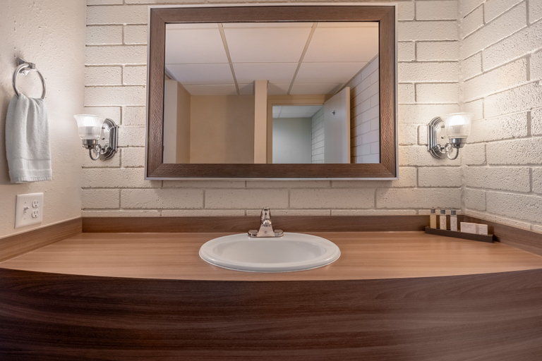 Bathroom 5, El Rancho Hotel, Williams