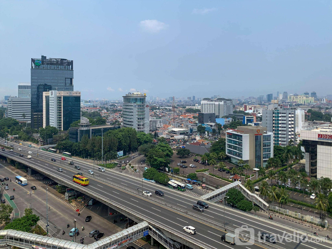 Exterior & Views 3, Apartment 2BR Single Bed x2 GP Plaza By Travelio, Central Jakarta