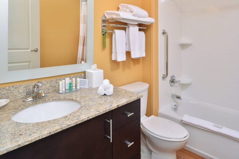 Bathroom 5, TownePlace Suites Detroit Commerce, Oakland