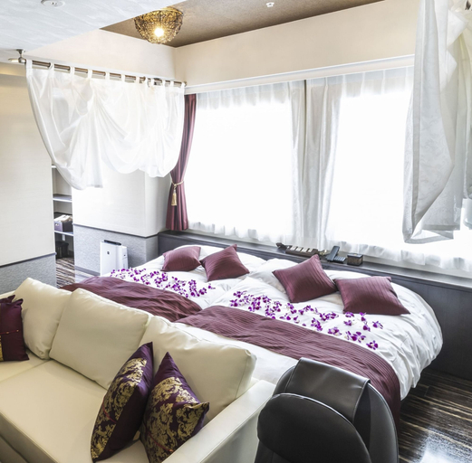 Bedroom 3, Hotel Petit Bali Garden Shin-Okubo - Adults Only, Shinjuku
