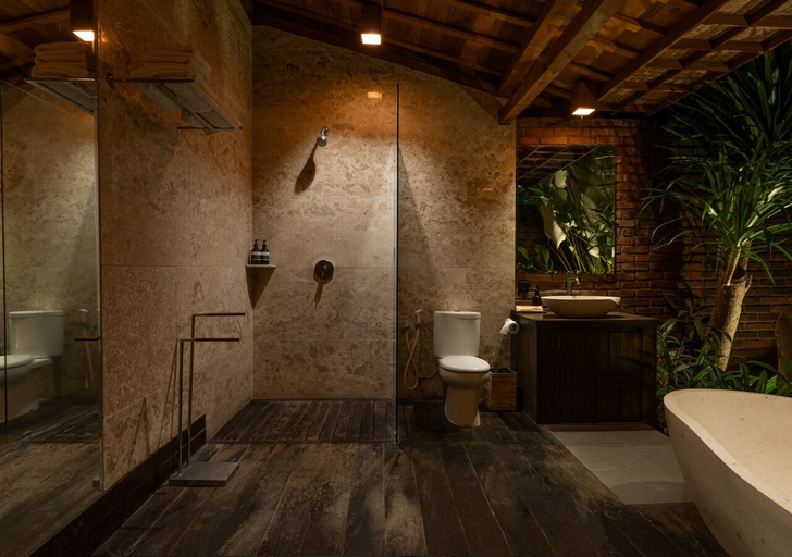 Bathroom 4, Natajiwa Villa, Badung