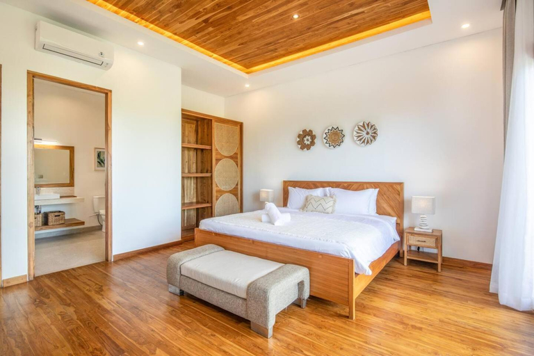Bedroom 3, Opulent 6 Br In With Ocean View, 5 Mins To Savaya, Badung