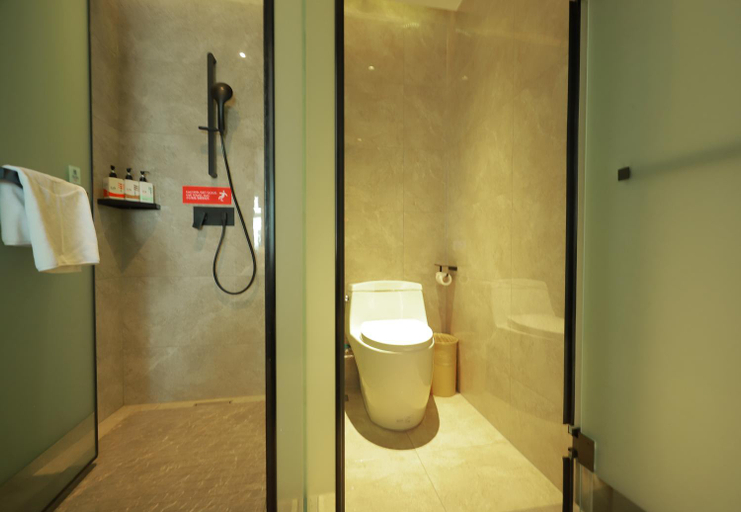 Bathroom 3, 宜尚酒店吉首市政府乾州古城店, Xiangxi Tujia and Miao