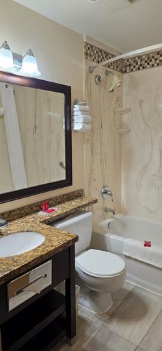 Bathroom 4, SureStay by Best Western Richmond VancouverAirport, Greater Vancouver