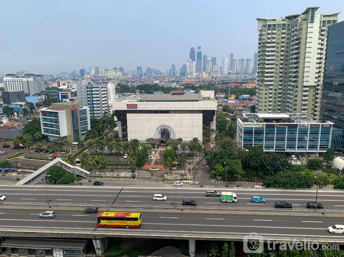 Exterior & Views 1, Apartment 2BR Single Bed x2 GP Plaza By Travelio, Central Jakarta