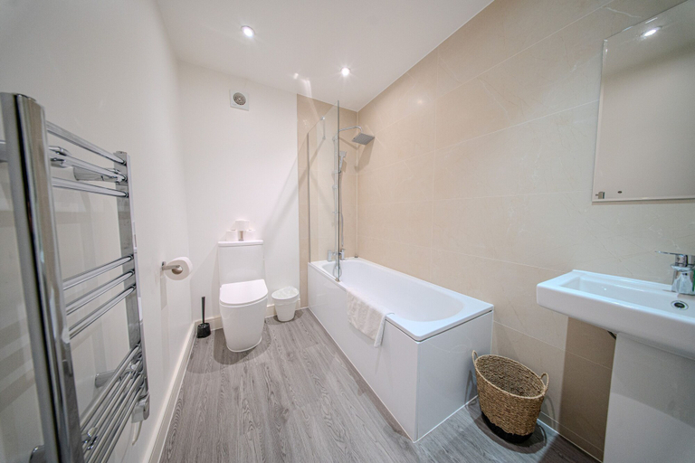 Bathroom 3, Ilford Apartments, London