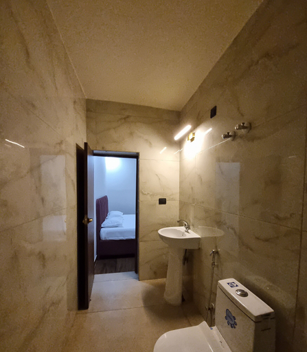 Bathroom 5, Ambika Hotels, Faridabad