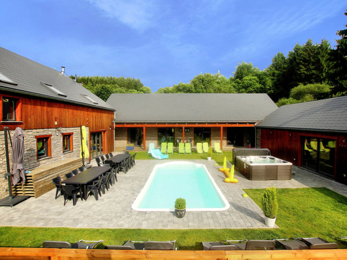 Villa with heated outdoor pool and sauna, Luxembourg