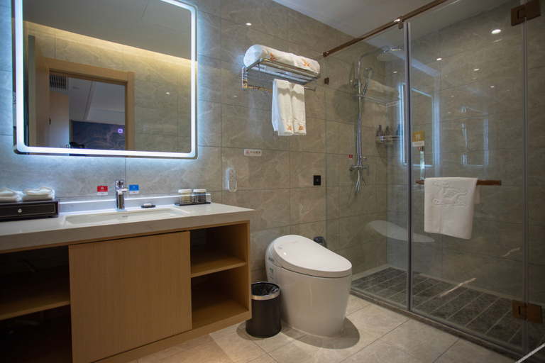 Bathroom 3, Hotel Green Oriental (Estação Ferroviária de Tangshan), Tangshan