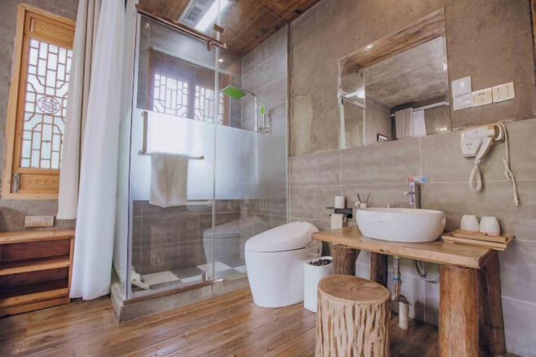 Bathroom 3, Jushe village Meisu Inn, Huzhou