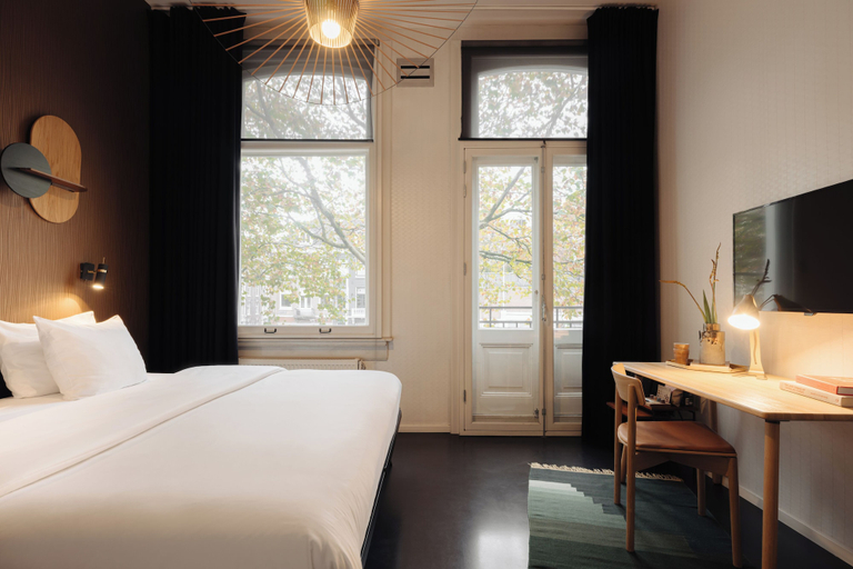 Bedroom 2, Hotel V Frederiksplein, Amsterdam