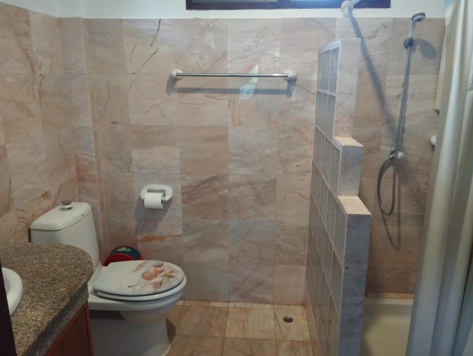 Bathroom, Luxury front sea private villa, 3 bedroom on the bang po beach Maenam ,ko Samui, Ko Samui