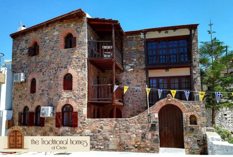 Exterior, Elounda Monastiri Cretan sea view house with pool, Crete
