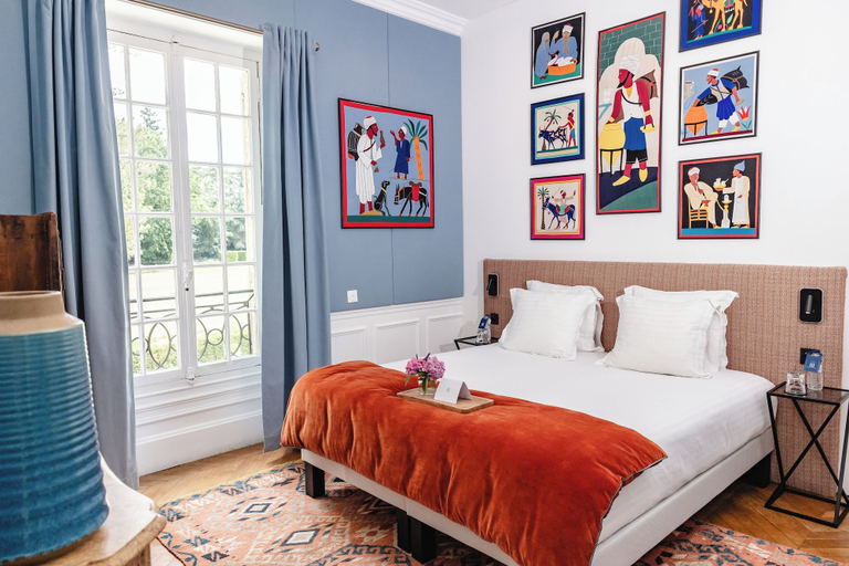 Bedroom 4, Domaine du Chesney, Eure