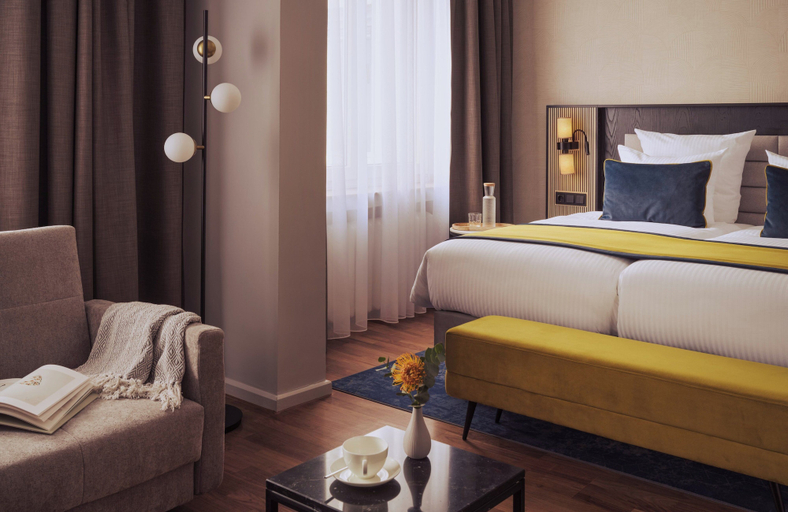 Bedroom 3, Hotel Mannheimer Hof - Leonardo Limited Edition, Mannheim