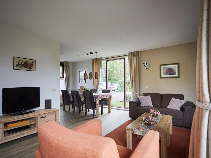 Living room 3, Holiday Home in Zeeland With Sauna, Borsele