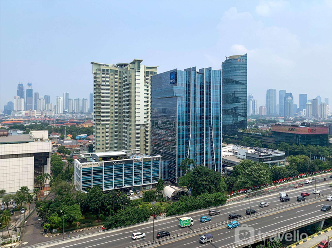 Exterior & Views 2, Apartment 2BR Single Bed x2 GP Plaza By Travelio, Central Jakarta