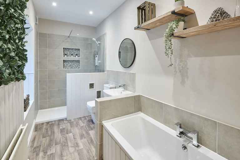 Bathroom, Host Stay Sion Hall Cottage, Northumberland