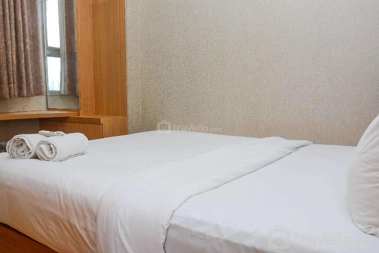 Bedroom 1, Relaxing 2BR Menteng Square Apartment By Travelio, Central Jakarta