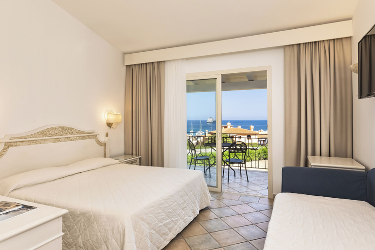 Bedroom 3, Grand Hotel in Porto Cervo, Olbia-Tempio