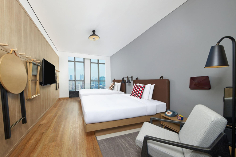 Bedroom 2, Moxy Shanghai Xuhui, Shanghai