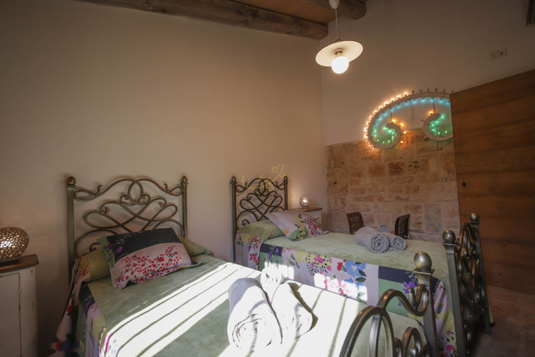Bedroom 2, TD Trulli di Montaltino with Stunning Huge Pool, Bari