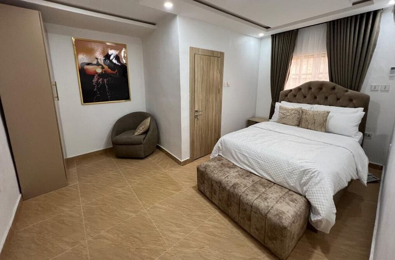 Bedroom 3, Thapunchline Apartments & Hotels, Ikeja