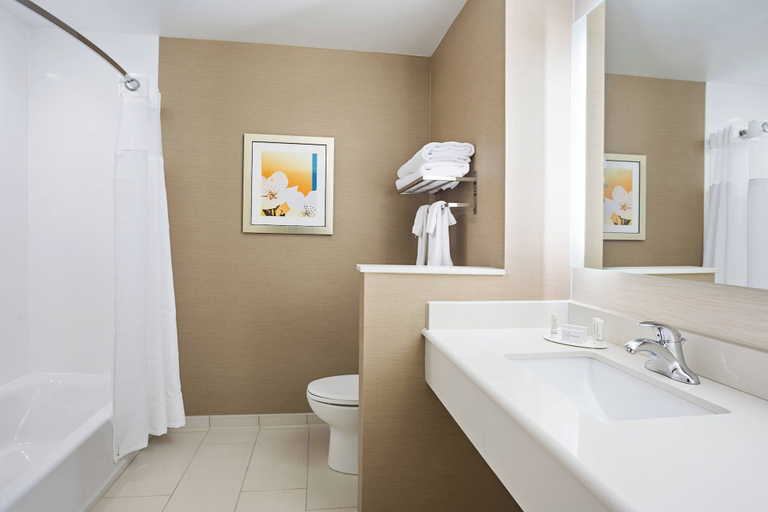 Bathroom 3, Fairfield Inn and Suites by Marriott Belle Vernon, Westmoreland