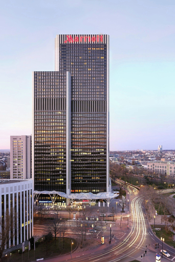 Exterior & Views 2, Frankfurt Marriott Hotel, Frankfurt am Main