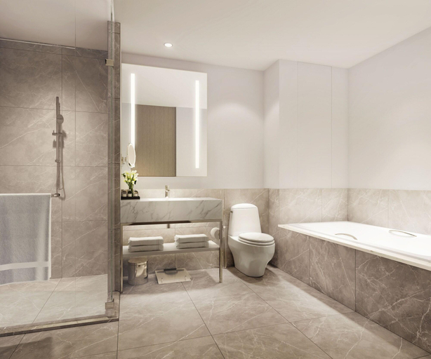 Bathroom 4, Bangkok Sukhumvit 101 Marriott Executive Apartm, Phra Khanong