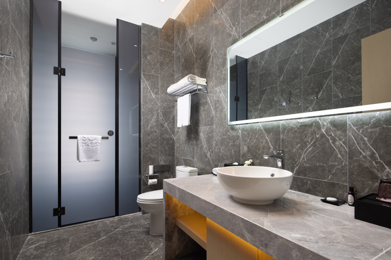 Bathroom 3, Tianjin Wuqing Ausotel by Argyle Hotel, Tianjin