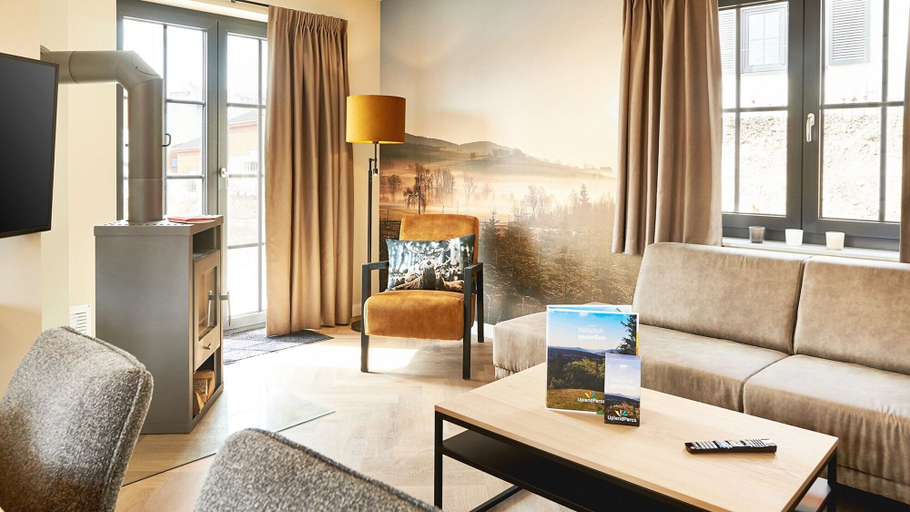 Living room, Luxury Villa With Sauna, With ski Area Only 200 m, Hochsauerlandkreis