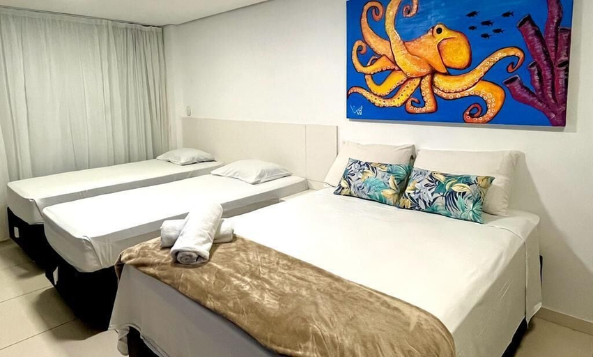 Bedroom 4, Laguna Beach Flat by AFT, Ipojuca
