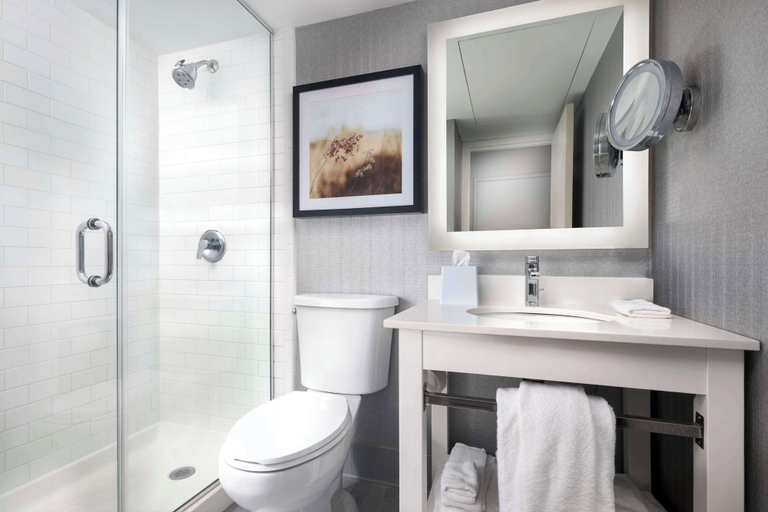 Bathroom 5, DoubleTree by Hilton Manhattan, KS, Riley
