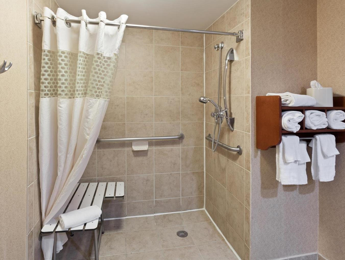 Bathroom, Hampton Inn Joplin, Newton