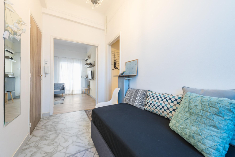 Bedroom 2, Stylish 1BR Retreat in Central Athens, Attica