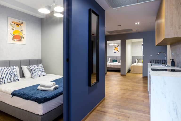 Bedroom 2, FriendHouse Apartments Szewska 7, Kraków City