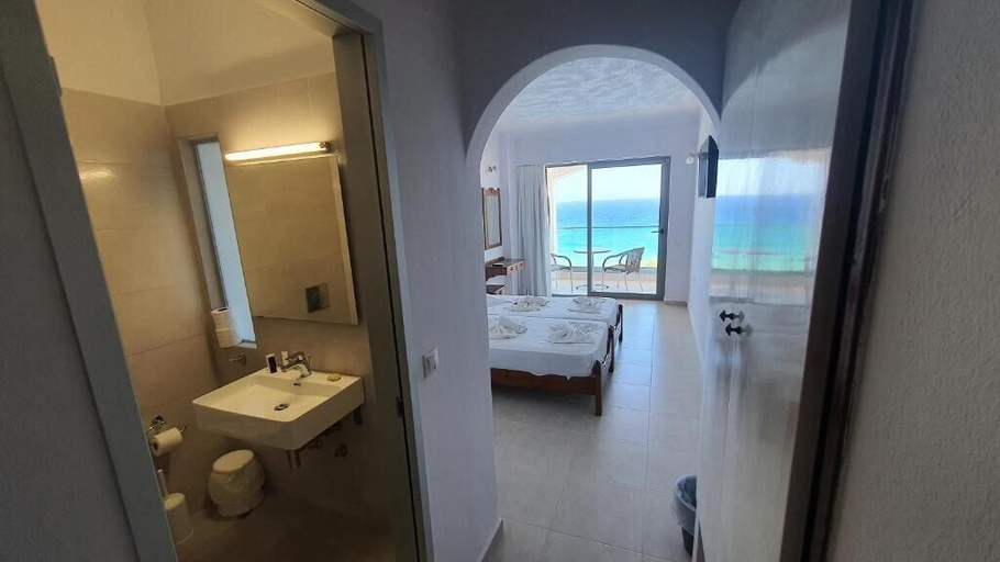 Bathroom, Stella Beach Hotel, Crete
