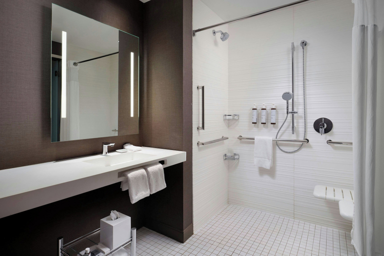 Bathroom 4, AC Hotel by Marriott Dallas Downtown, Dallas