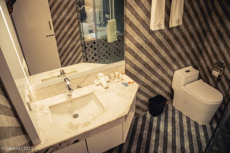 Bathroom, Grand River View Hotel, Rajshahi