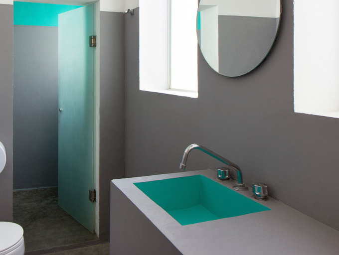 Bathroom 3, Hostal Casa MX Alameda - Hostel, Mexico City